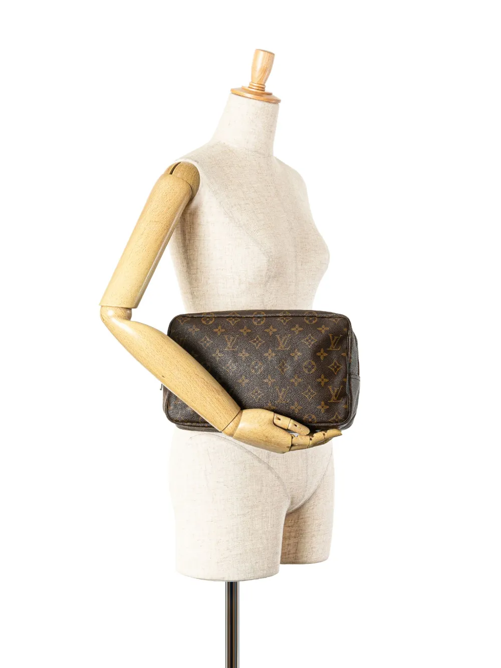 Louis Vuitton Pre-Owned 20th Century Monogram Trousse Toilette 28 clutch bag - Bruin