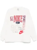 Nike crew-neck sweatshirt - White