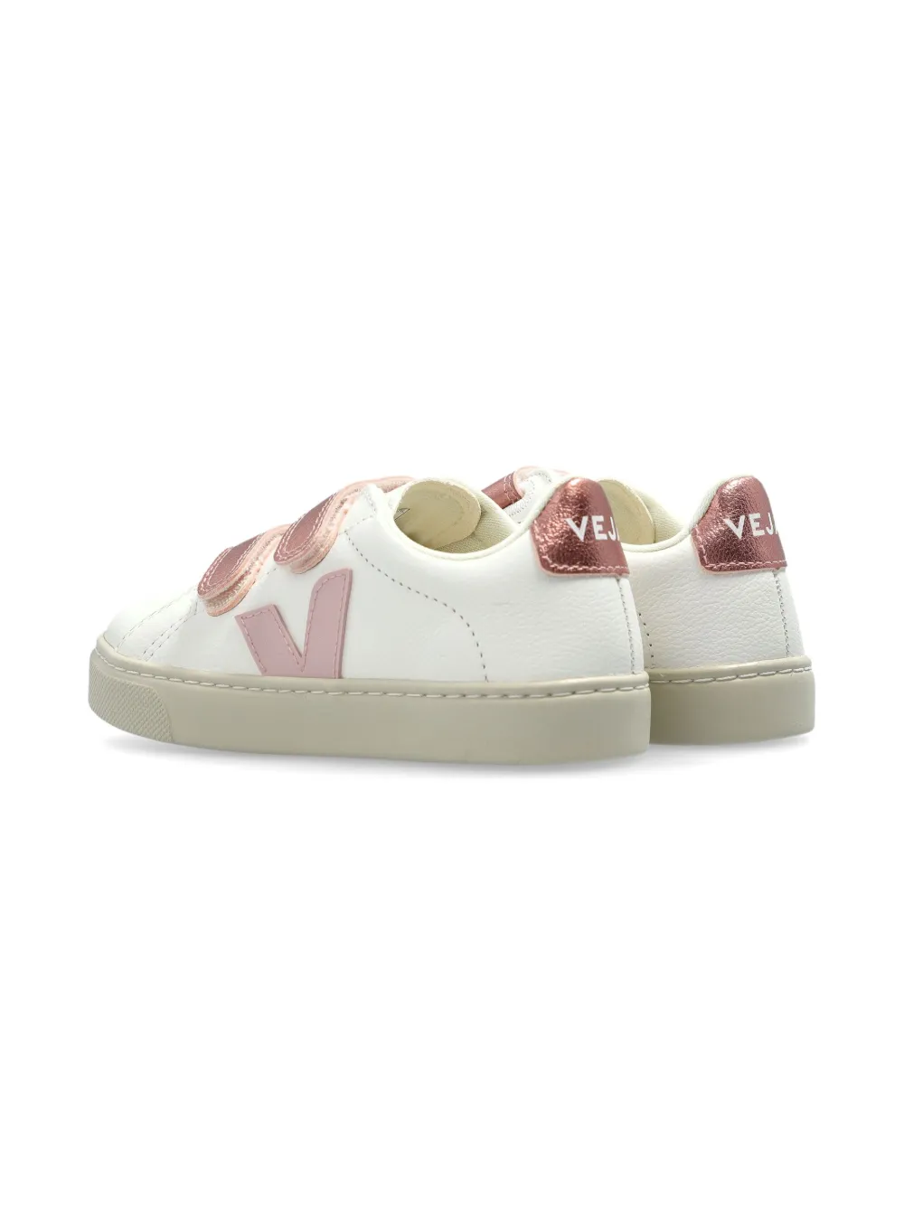 VEJA Kids Sneakers met logopatch Wit