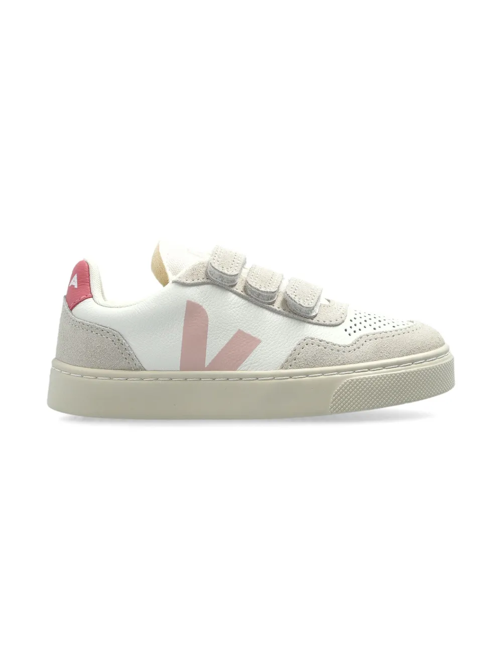 VEJA Kids logo-patch sneakers White