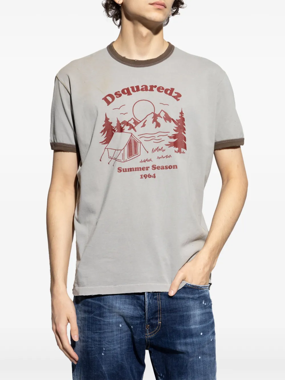 DSQUARED2 GRAPHIC-PRINT T-SHIRT