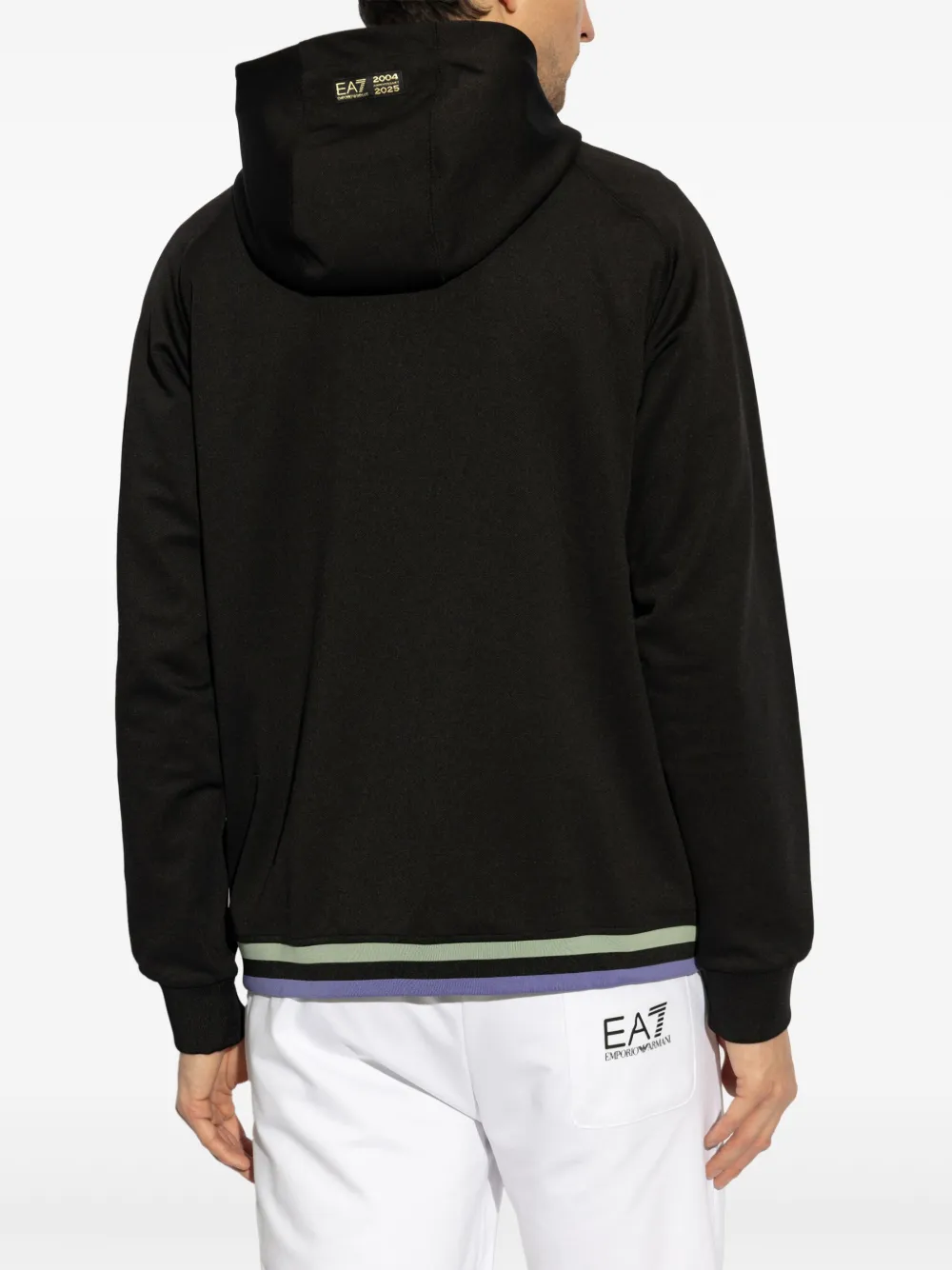 Ea7 Emporio Armani Jack met logoprint Zwart