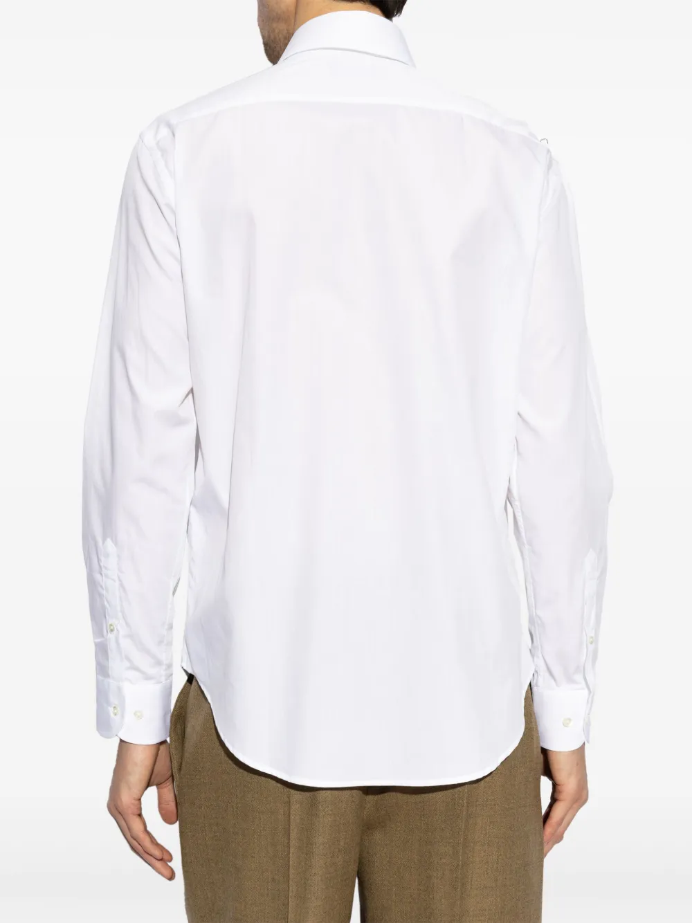 Emporio Armani Camicia in cotone | Abbigliamento | Image 4