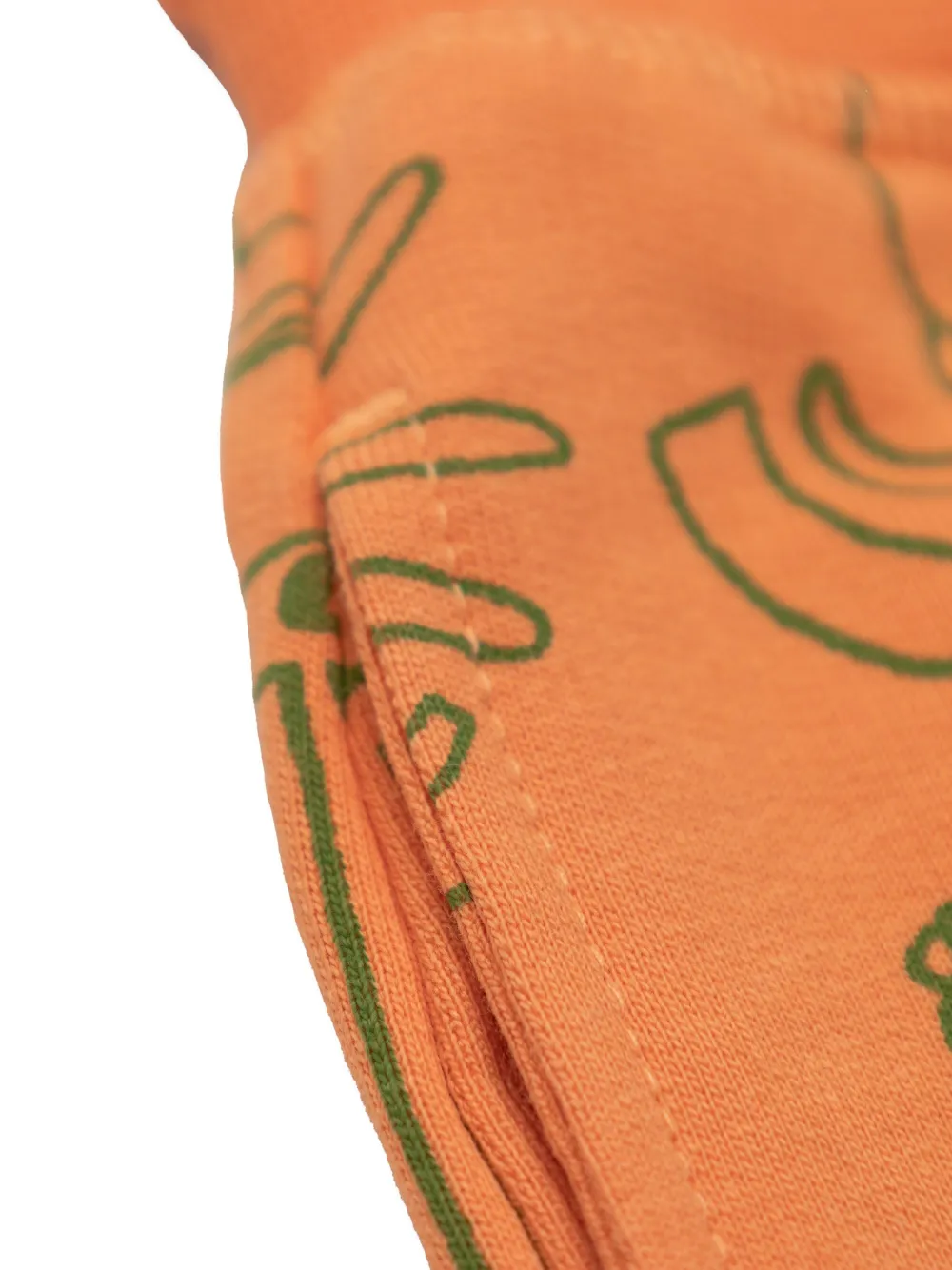 Stella McCartney Kids Shorts met print Oranje