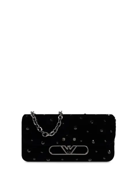 Emporio Armani logo-plaque shoulder bag 