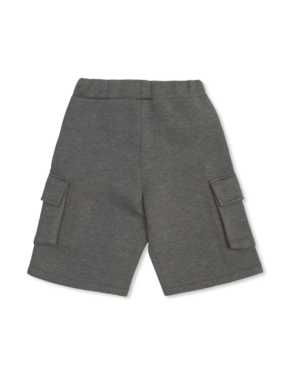 Balmain Kids Shorts met logoprint - Grijs