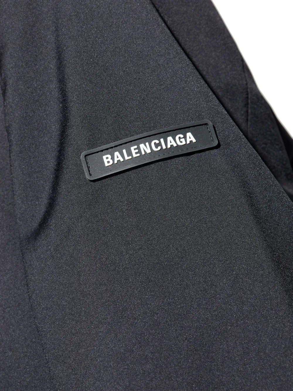 Balenciaga Blazer met enkele rij knopen Zwart
