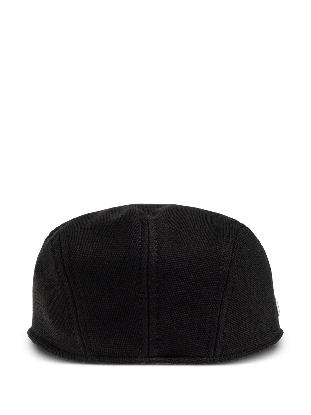 Lacoste logo-patch beret hat - Zwart