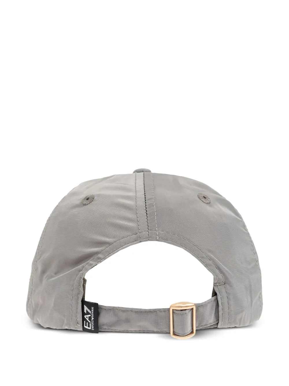 Ea7 Emporio Armani logo-tag baseball cap - Grijs