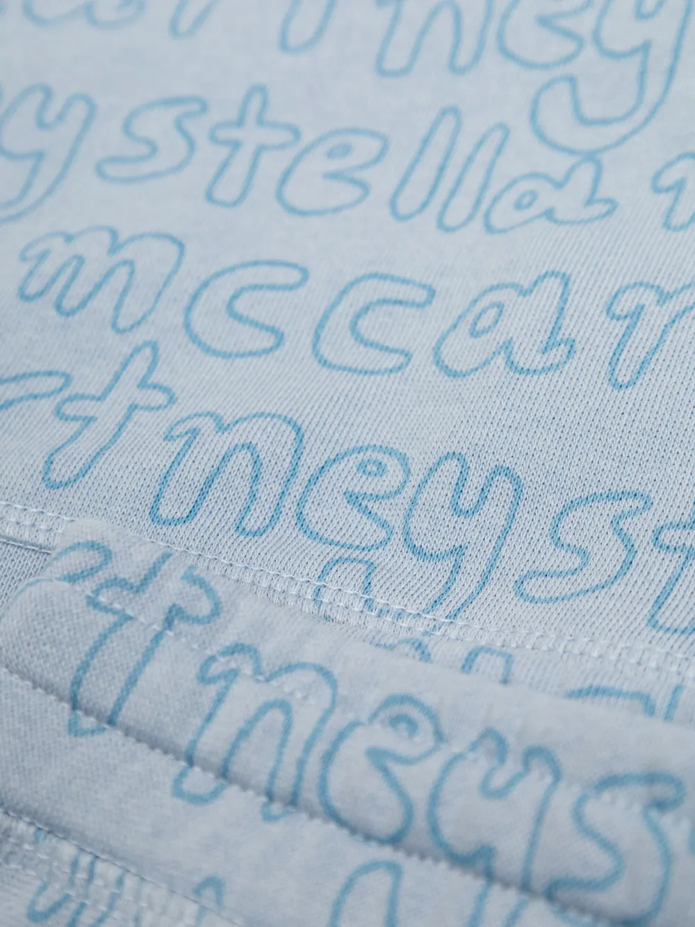 Stella McCartney Kids Shorts set met logoprint Blauw