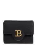 Balmain leather wallet - Black