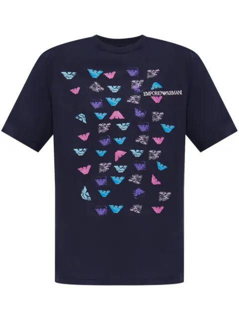 Emporio Armani eagle-print T-shirt