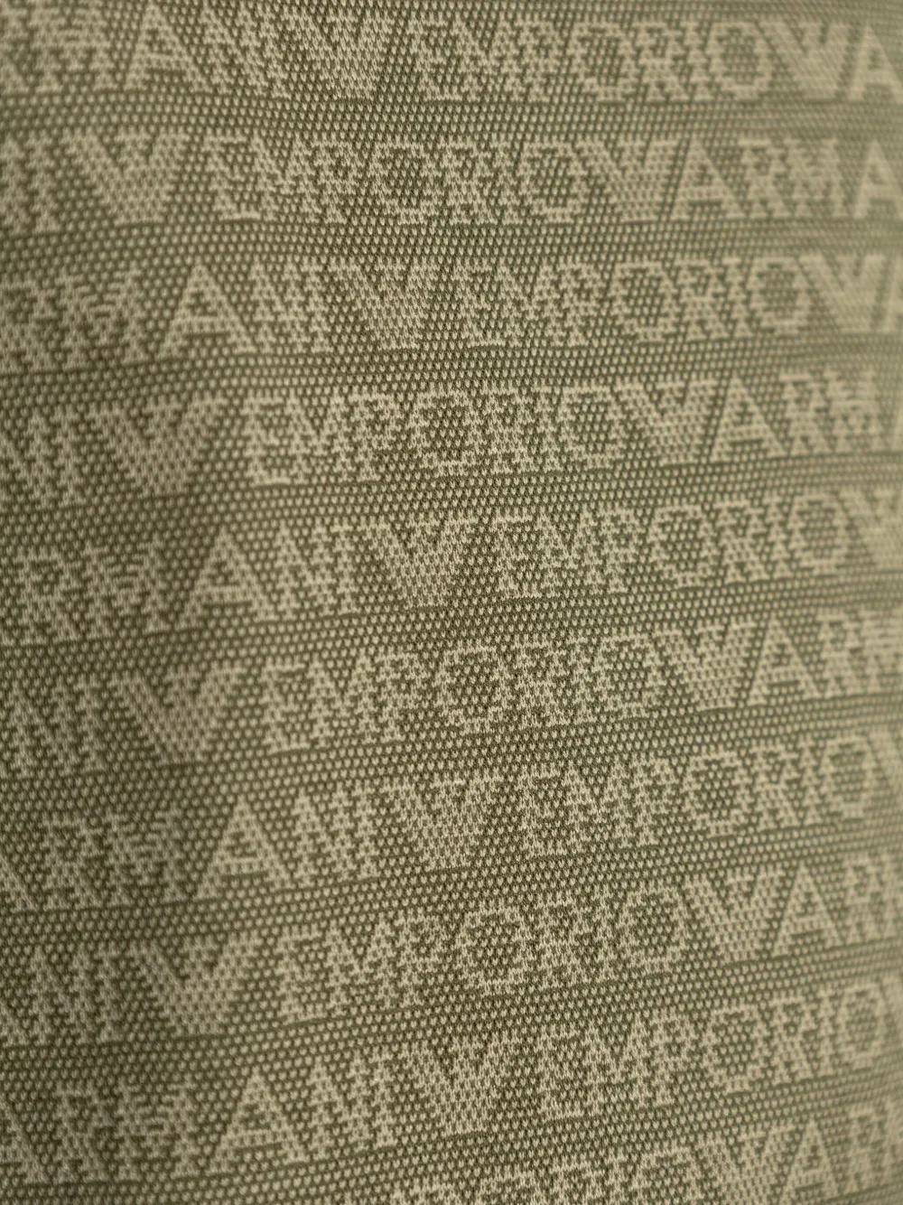 Emporio Armani Katoenen T-shirt Groen