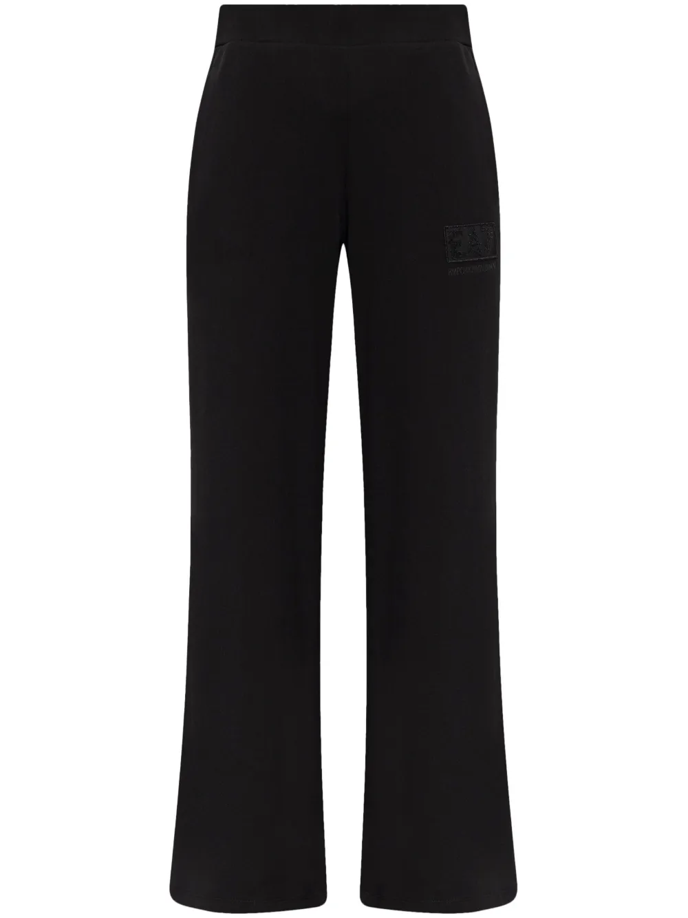 EA7 LOGO-PATCH SWEATPANTS