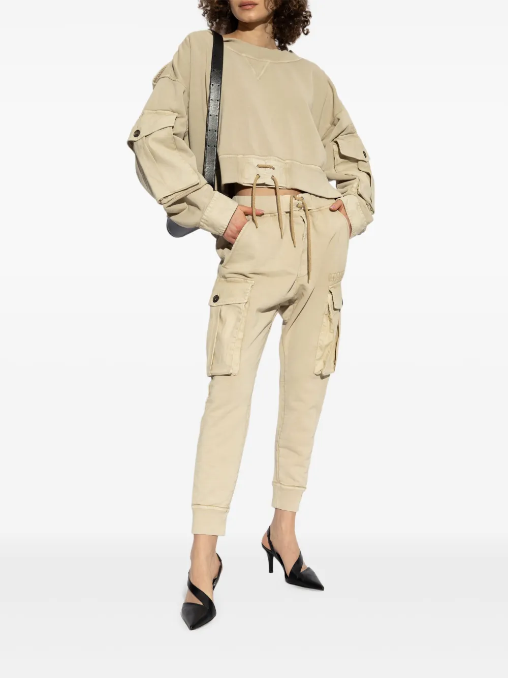 DSQUARED2 cotton cargo pants - Beige