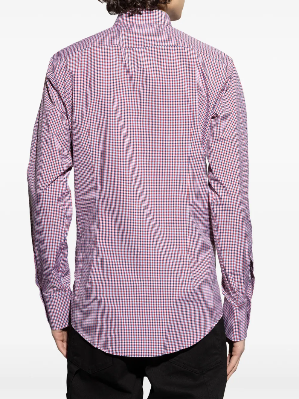 DSQUARED2 Katoenen overhemd Rood