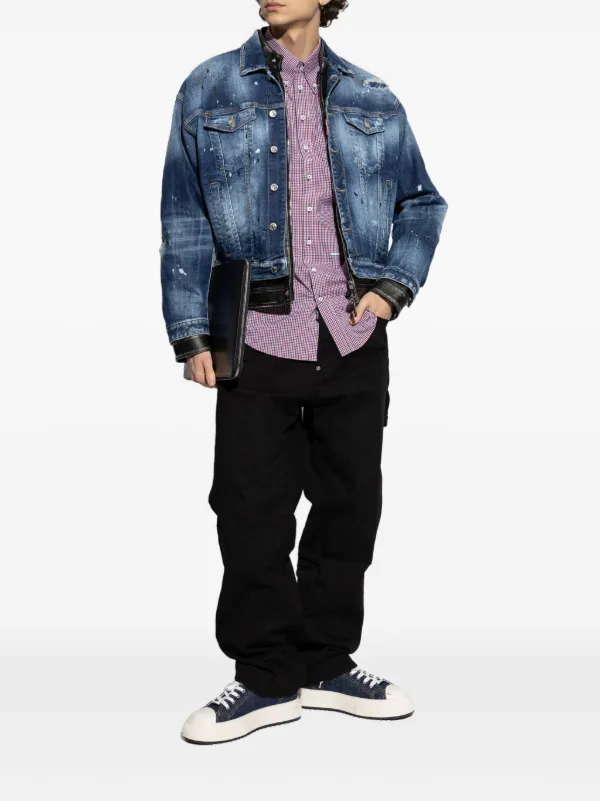 DSQUARED2 コットン シャツ | レッド | FARFETCH JP