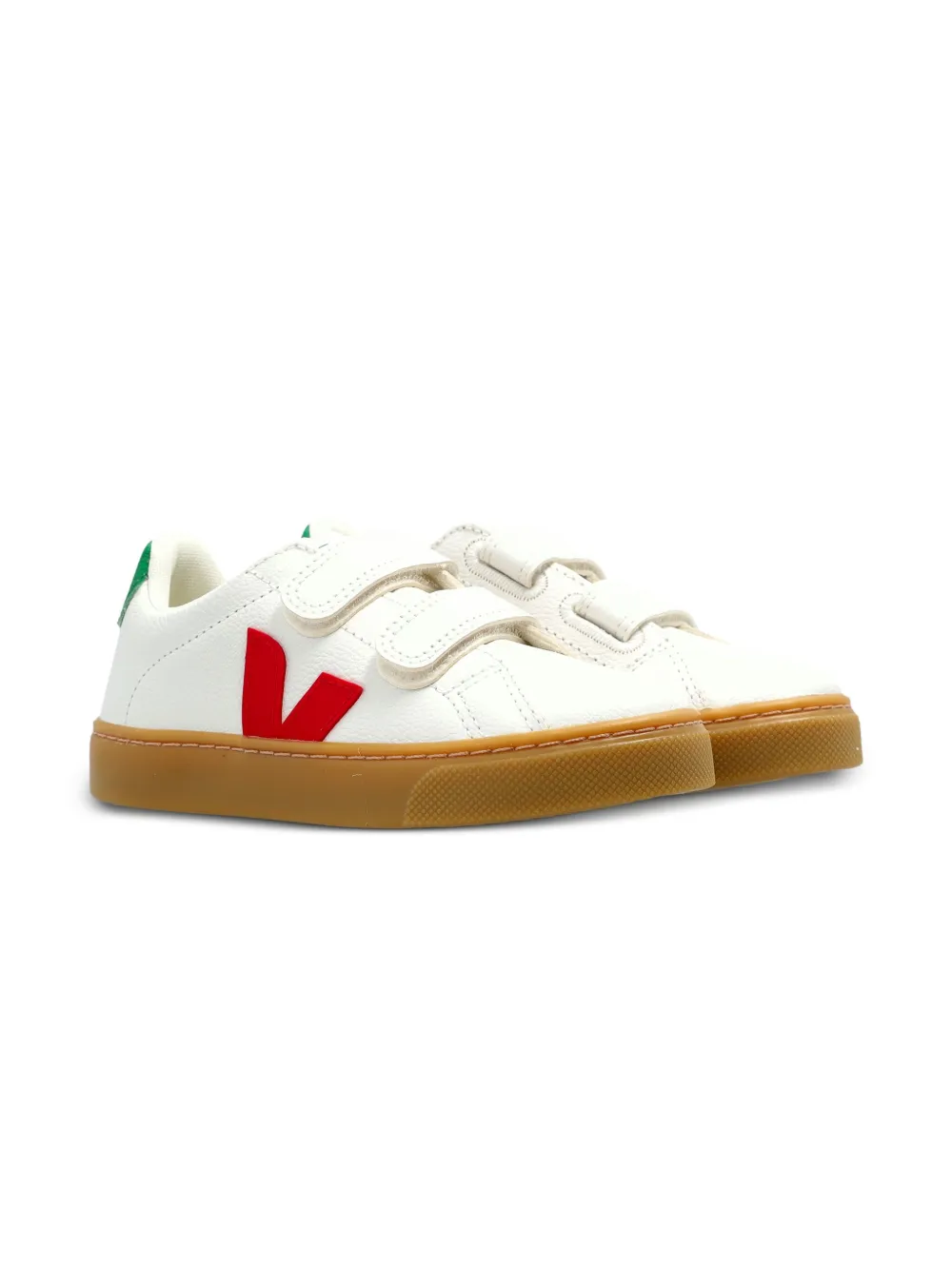 VEJA Kids Sneakers met logopatch Wit