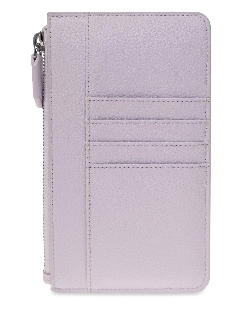 Emporio Armani logo-debossed wallet - Roze