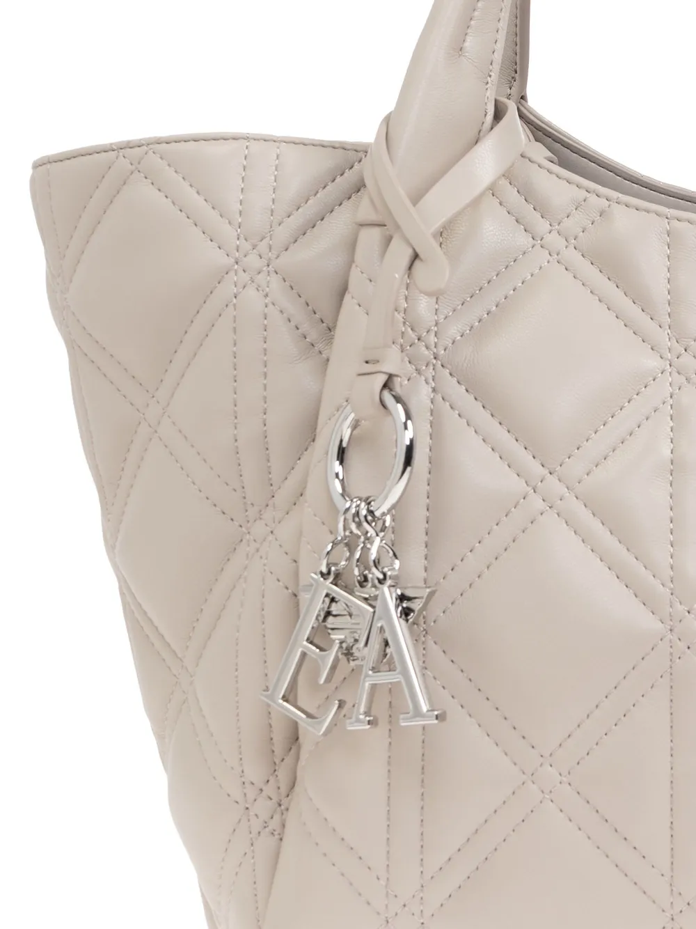 Emporio Armani Heuptas met logoplakkaat Beige