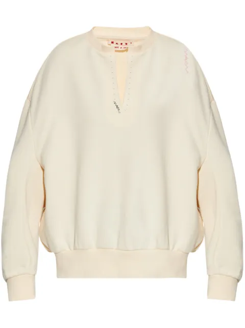 Marni sudadera estampada