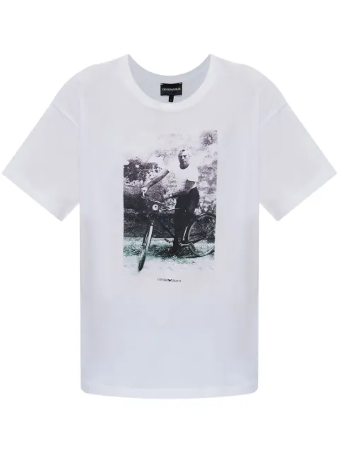 Emporio Armani photograph-print T-shirt