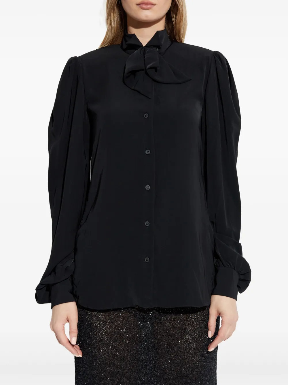 Balenciaga Button-down blouse Zwart