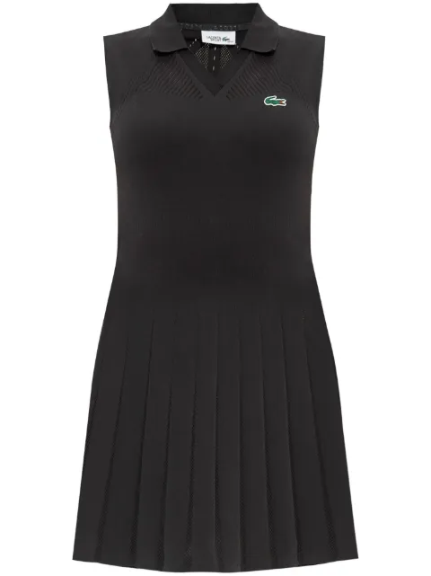 Lacoste Vestido plissado