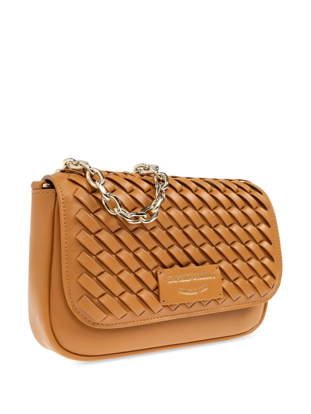 Emporio Armani Heuptas met logopatch Beige