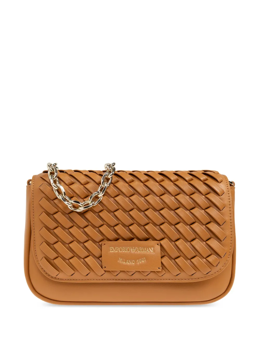 Emporio Armani Heuptas met logopatch Beige