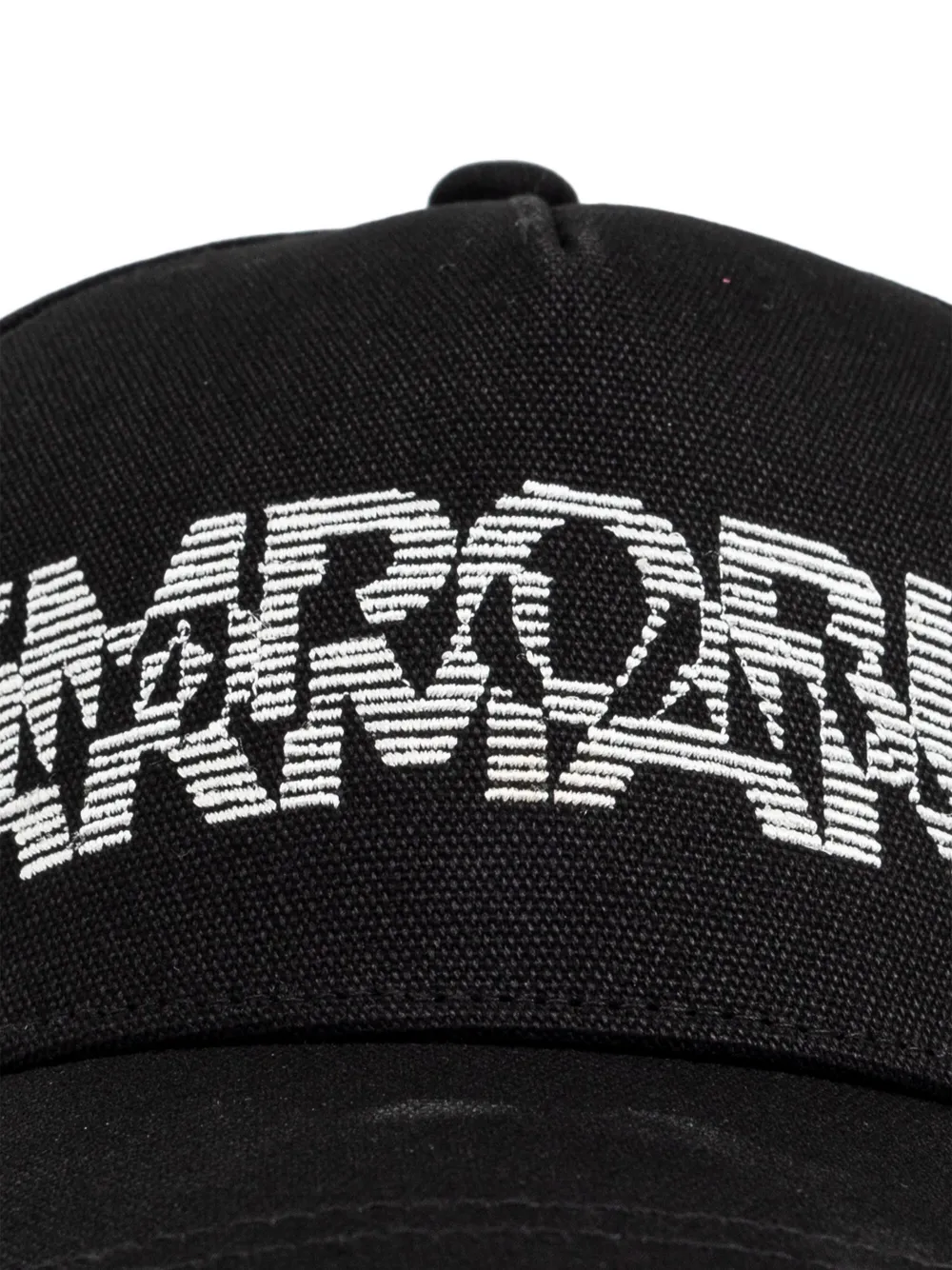 Shop Emporio Armani Logo-embroidered Cap In Black