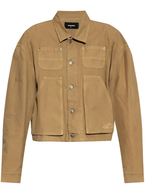 DSQUARED2 chamarra de algodón