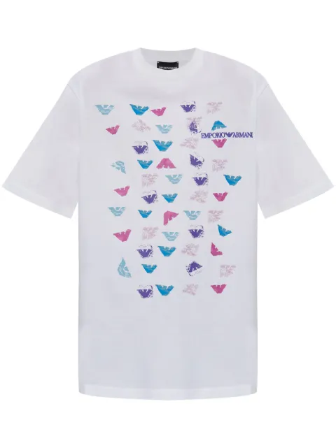Emporio Armani eagle-print T-shirt 