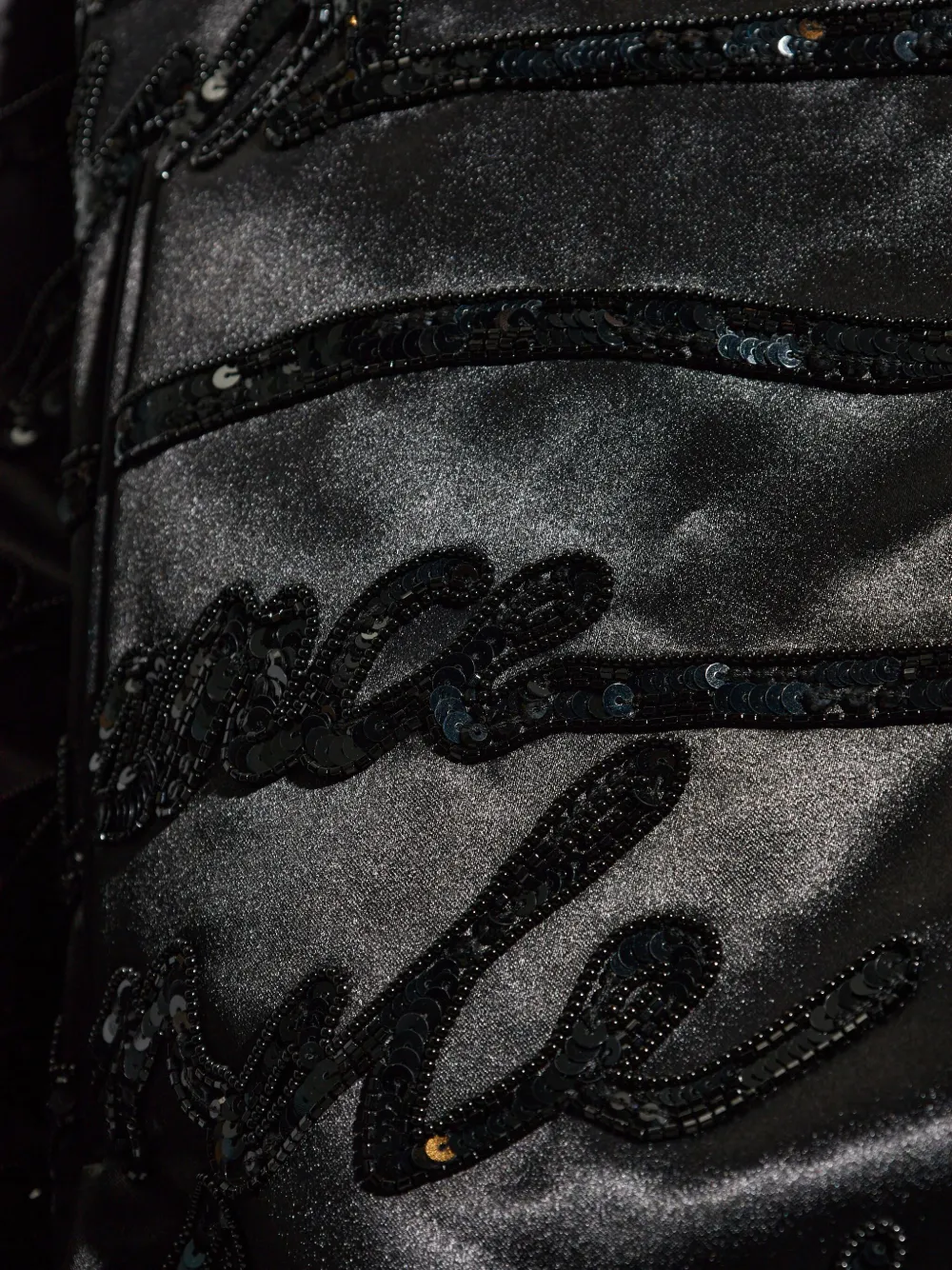 Shop Balmain Monogrammed Bomber Jacket In Black