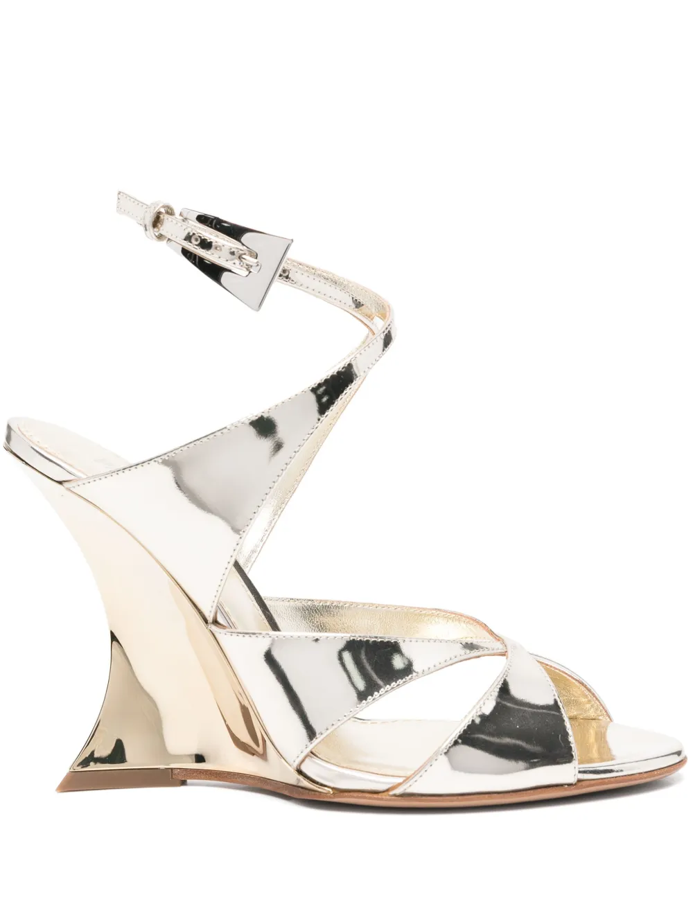 Paris Texas 105 mm Laila sandalen Goud