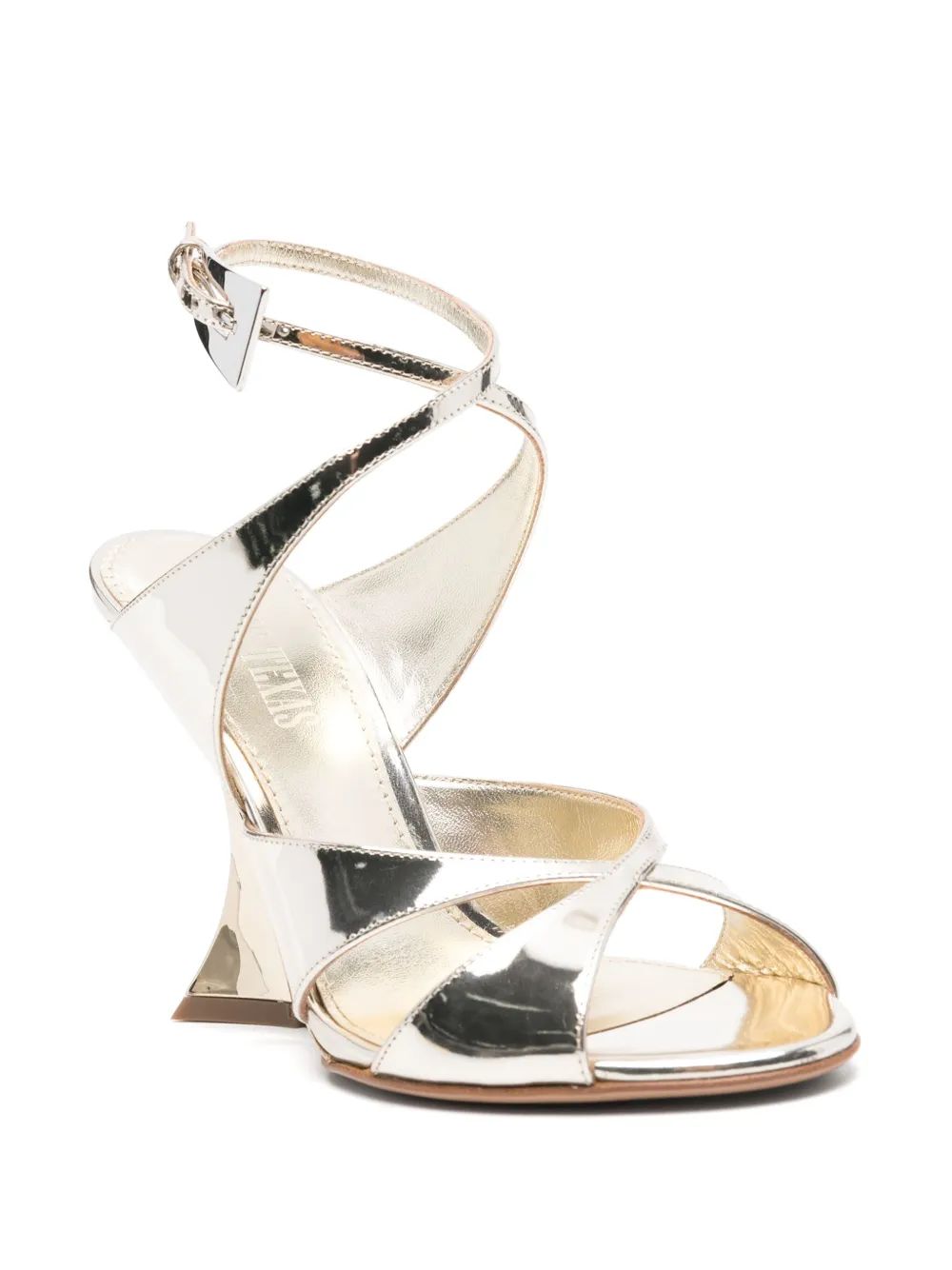 Paris Texas 105mm Laila sandals Gold