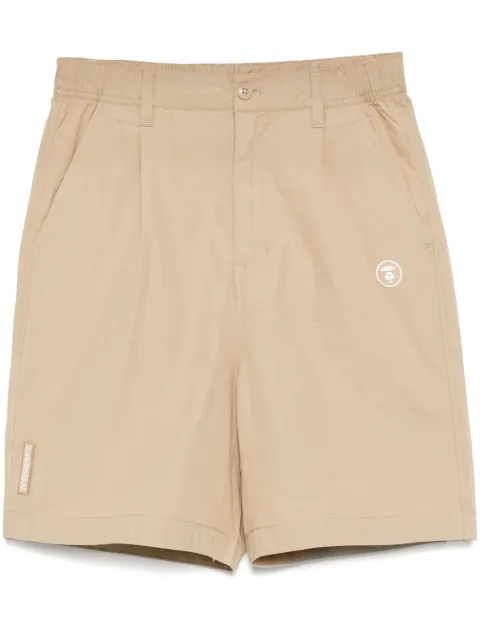 AAPE BY *A BATHING APE® logo-patch shorts