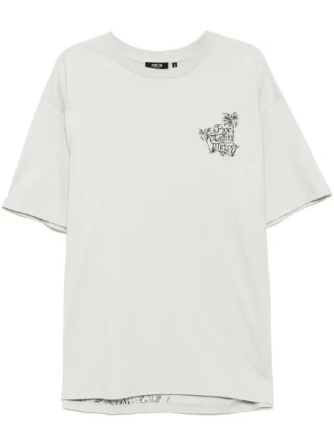 FIVE CM logo-embroidered T-shirt