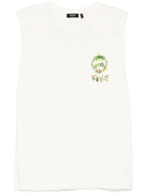 FIVE CM logo-print T-shirt vest