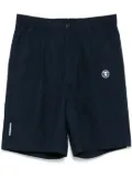 AAPE BY *A BATHING APE® moonface logo shorts - Blue
