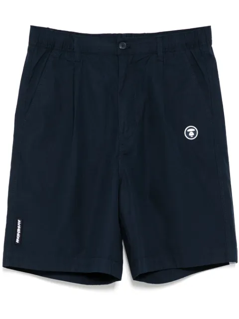 AAPE BY *A BATHING APE® shorts con logo Moonface