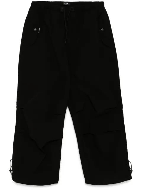 FIVE CM drawstring wide-leg trousers