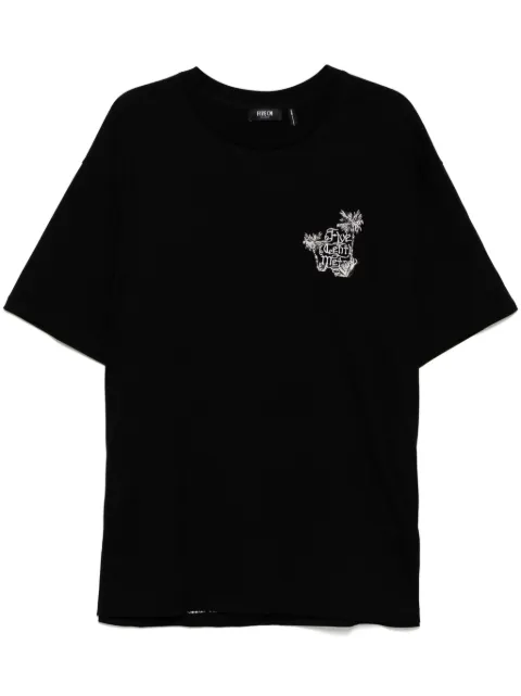 FIVE CM logo-embroidered T-shirt