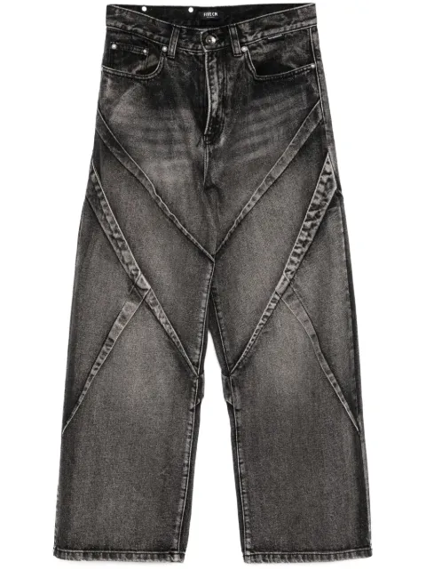 FIVE CM jeans tapered con paneles