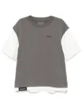 Musium Div. logo-embroidered T-shirt - Grey