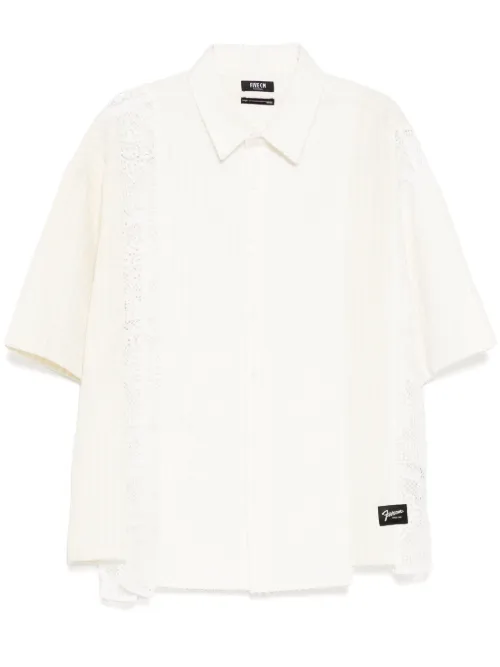FIVE CM chemise en coton - Blanc - FIVE CM - Modalova