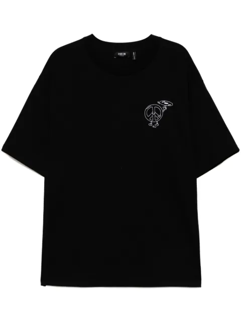 FIVE CM embroidered T-shirt