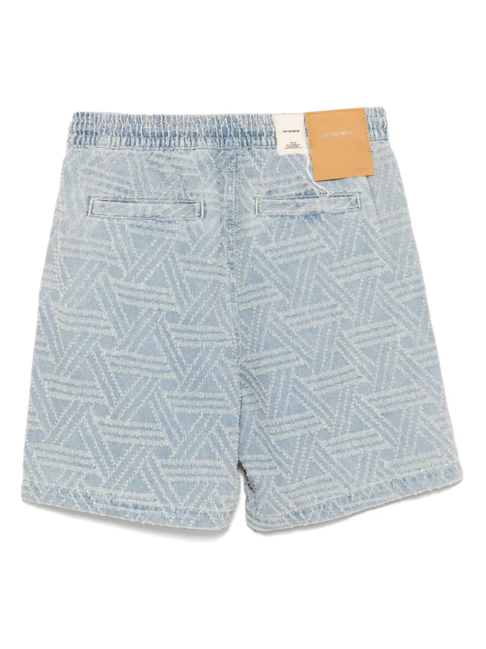 FIVE CM Shorts met trekkoord - Blauw