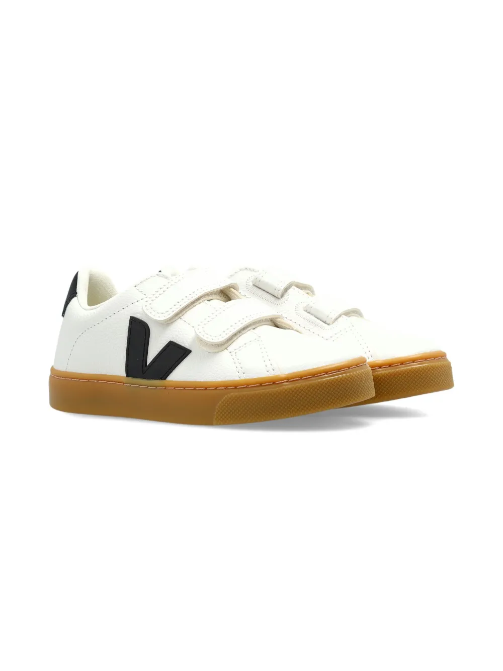 VEJA Kids Sneakers met logopatch Wit