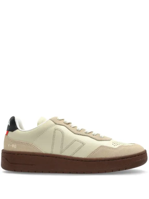 VEJA V-90 suede sneakers